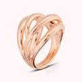 Anello Bronzallure donna Fascia Flame lucido