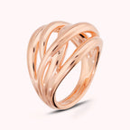 Anello Bronzallure donna Fascia Flame lucido