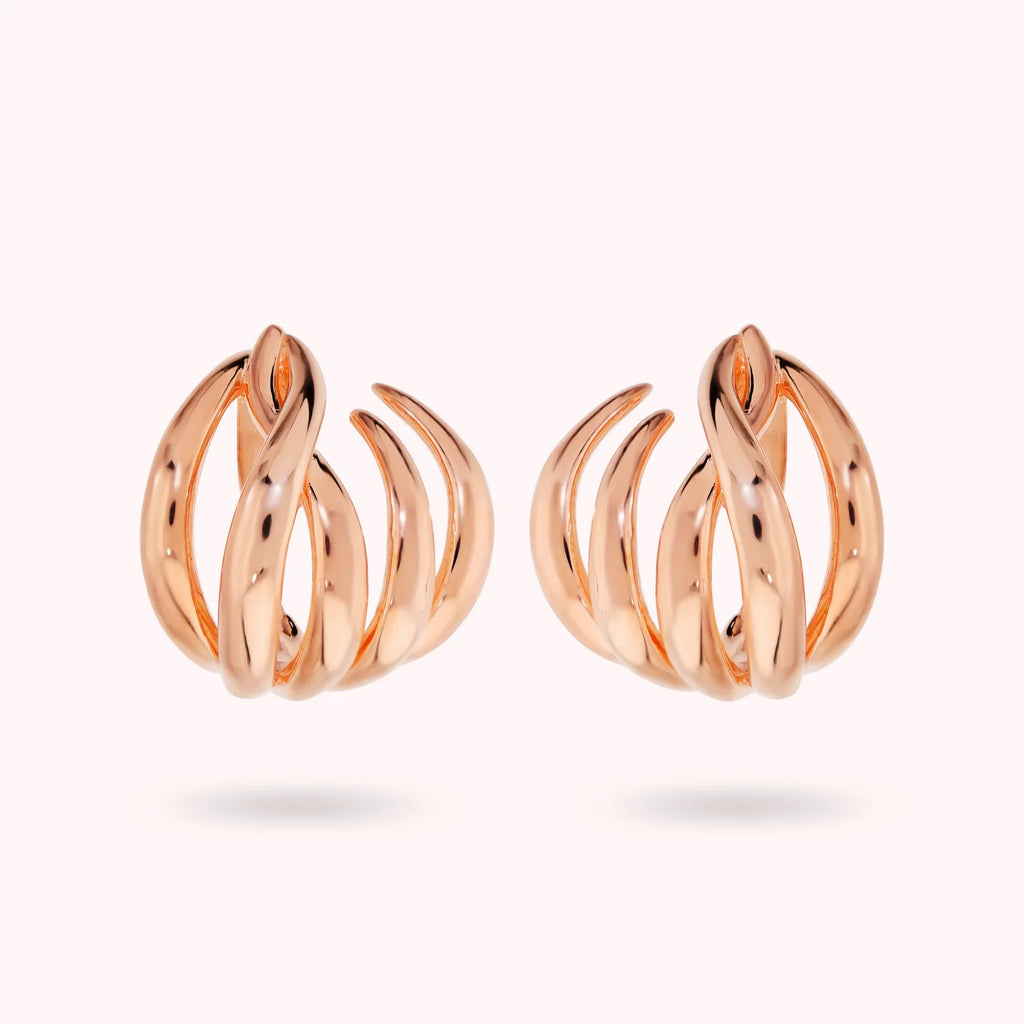 Orecchini Bronzallure donna Flame lucidi