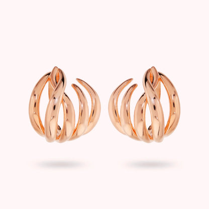 Orecchini Bronzallure donna Flame lucidi