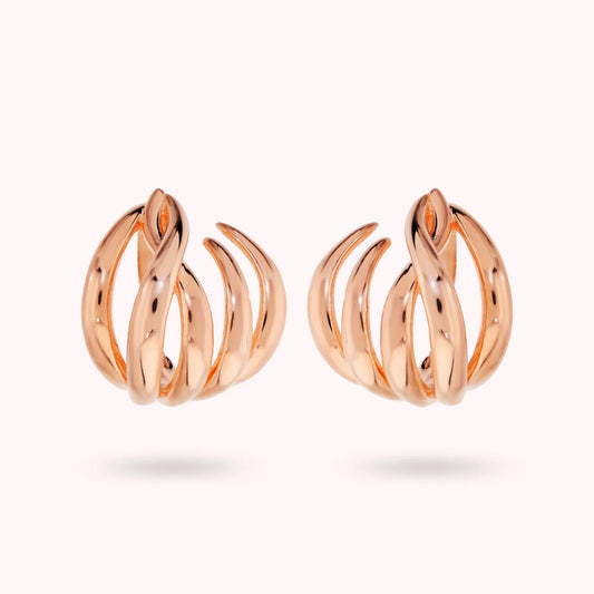 Orecchini Bronzallure donna Flame lucidi