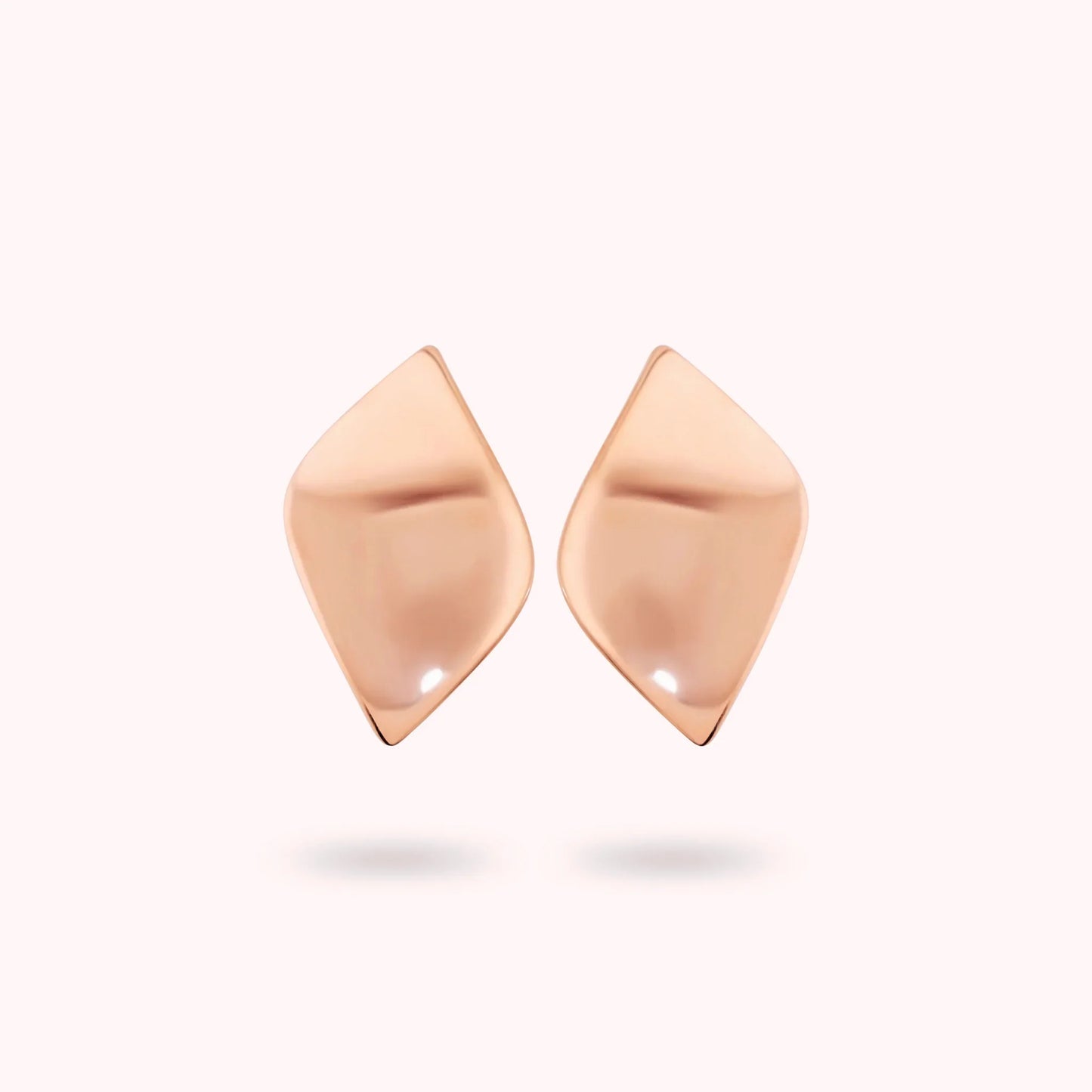 Orecchini Bronzallure donna Foglia lucida