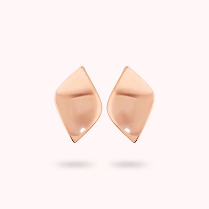 Orecchini Bronzallure donna Foglia lucida