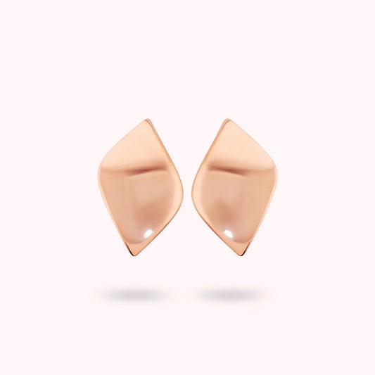 Orecchini Bronzallure donna Foglia lucida