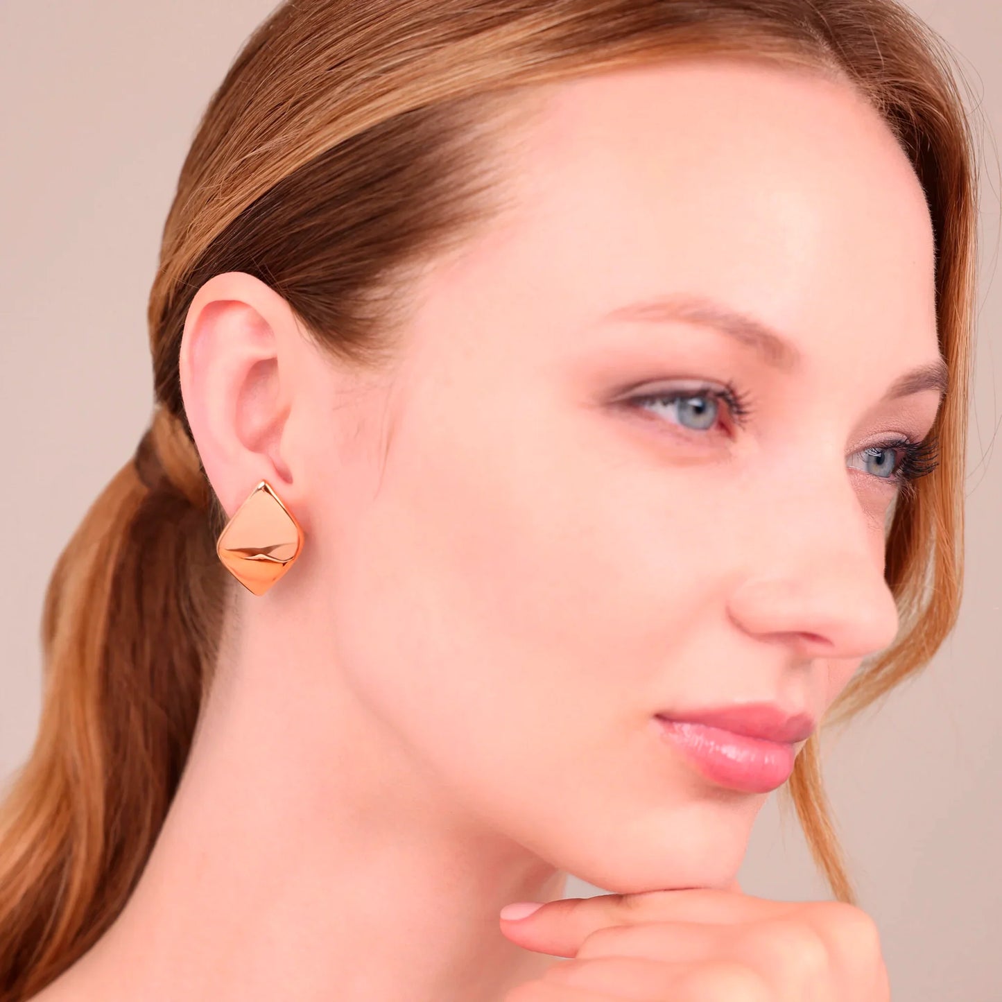 Orecchini Bronzallure donna Foglia lucida