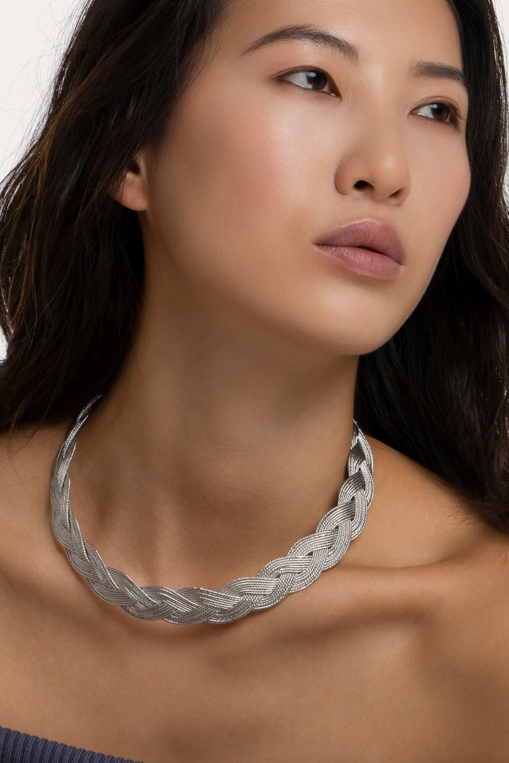 Collana rigida Vestopazzo donna Treccia