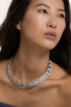 Collana rigida Vestopazzo donna Treccia