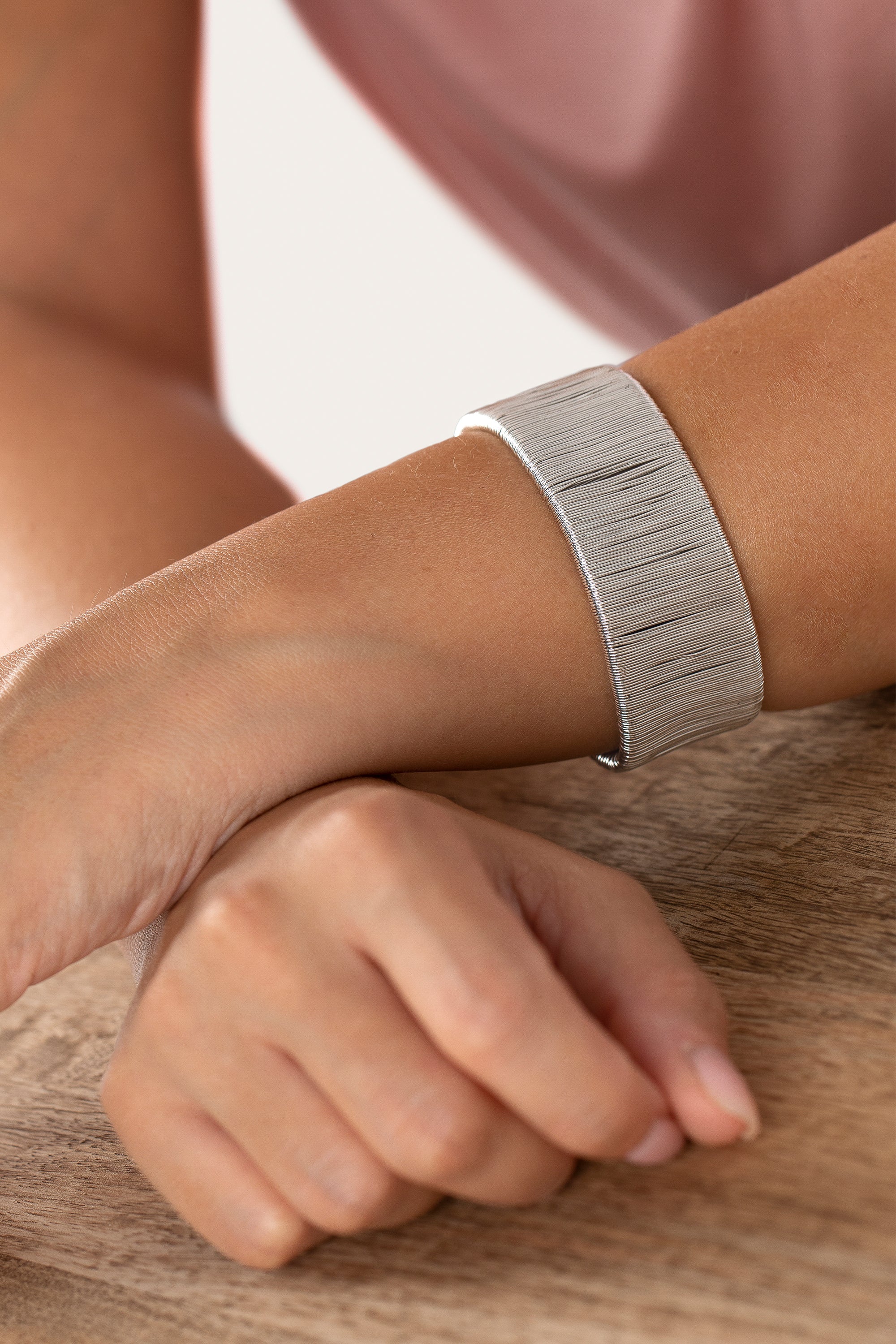 Bracciale rigido Vestopazzo donna Fascia filo sottile
