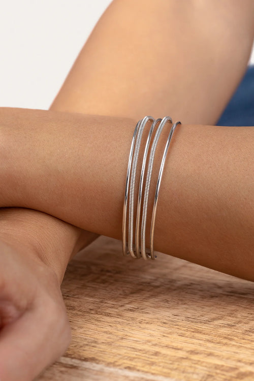 Bracciale rigido Vestopazzo donna Mix 5 linee