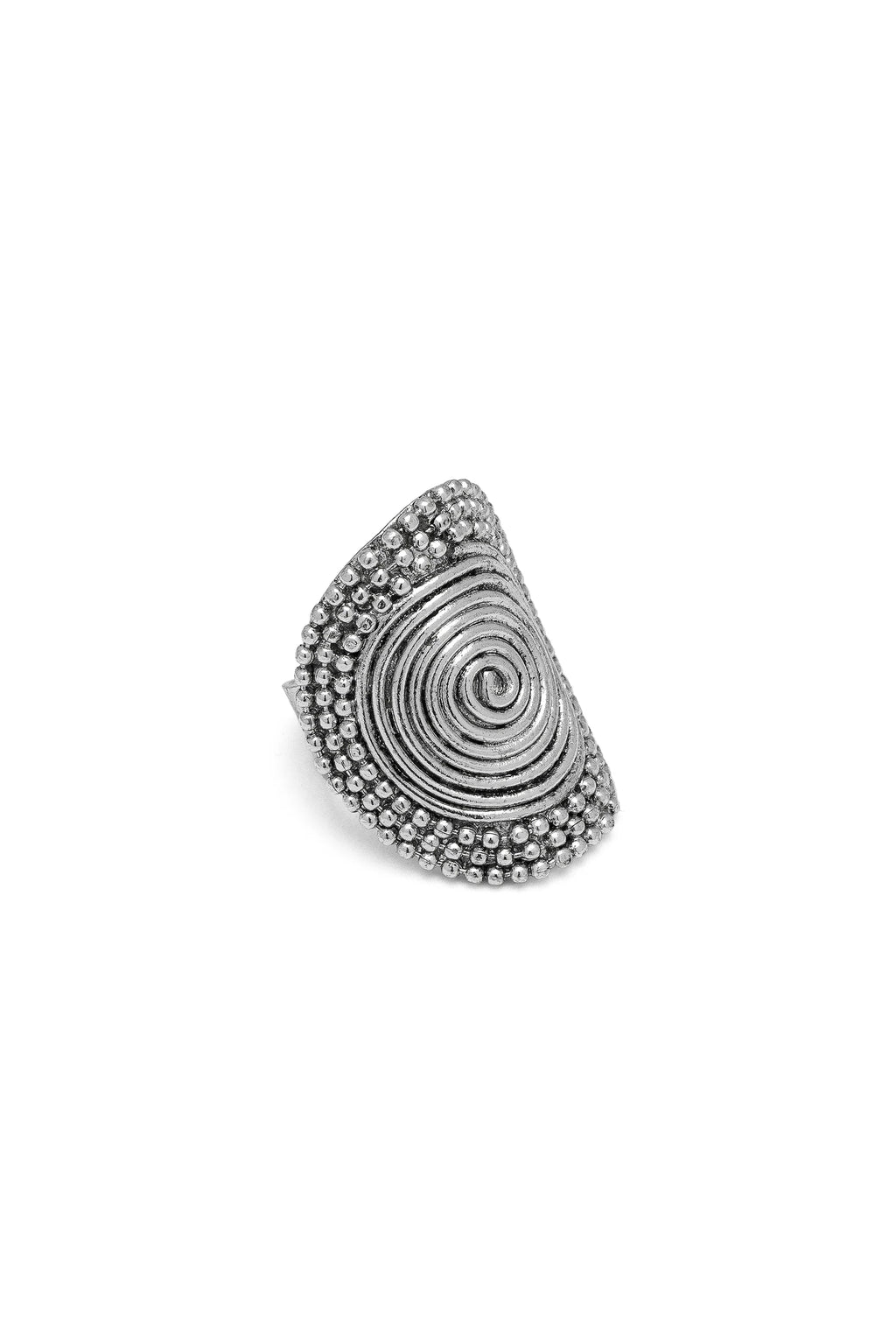 Anello Vastopazzo donna Scudo con spirale