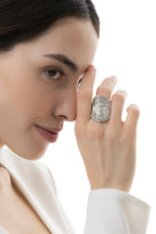 Anello Vastopazzo donna Scudo con spirale