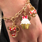 Ciondolo CharmIT! x Disney Topolino cupcake
