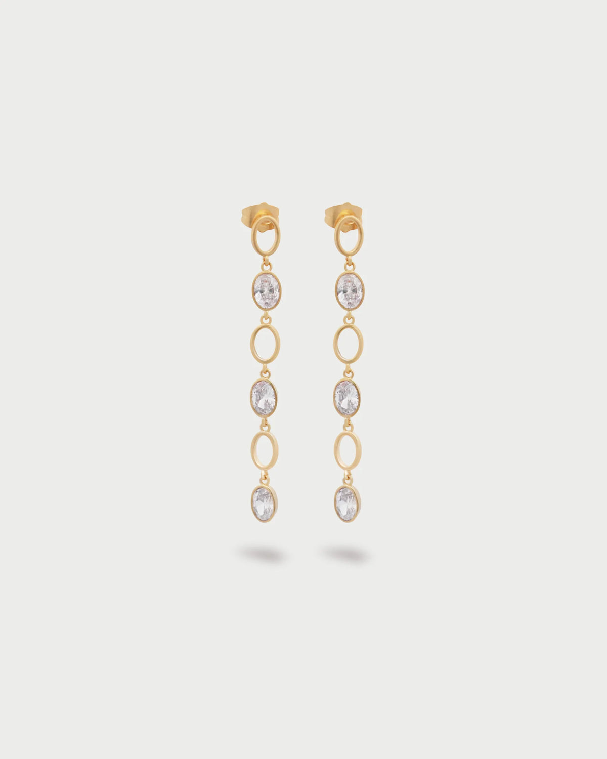 Orecchini Rue des Mille Alma Oval cut pendenti