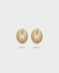 Orecchini Rue des Mille Alma Bottone oval cut