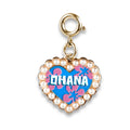 Ciondolo CharmIT! x Disney Stitch cuore con perle Ohana