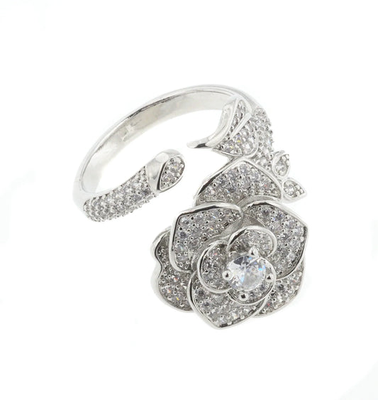 Anello Piti Malì donna Carolina Rosa con zirconi