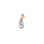 Ciondolo Dodo Mariani Lettere Zirconi