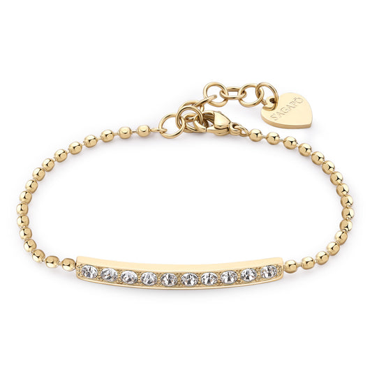 Bracciale S'Agapò donna Dazzly Cristalli Gold