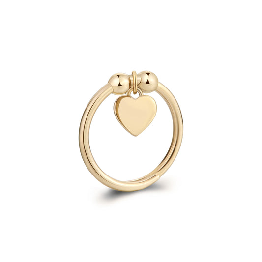 Anello S'agapò Donna FEELINGS Cuore Gold