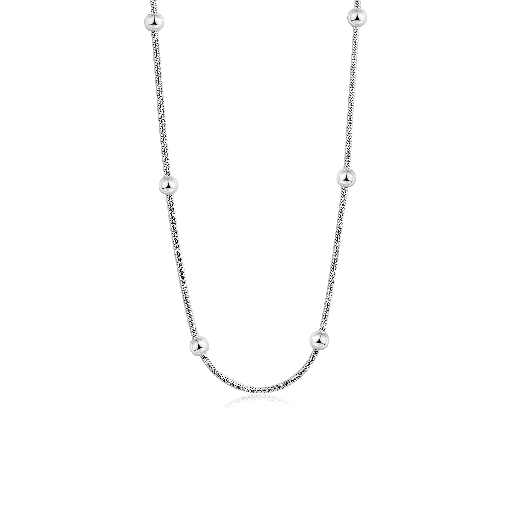 Collana S'Agapò donna Chunky Snake con sfere