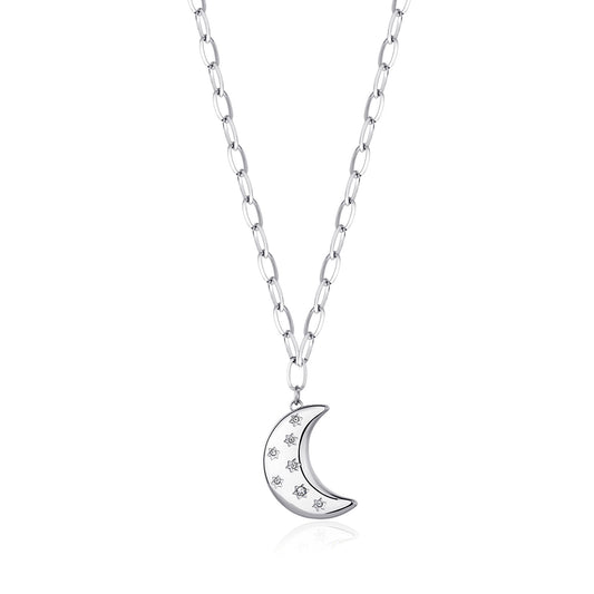 Collana S'Agapò donna Stellar Luna e cristalli