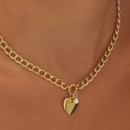 Collana S'agapò Donna MY LOVE Cuore Gold