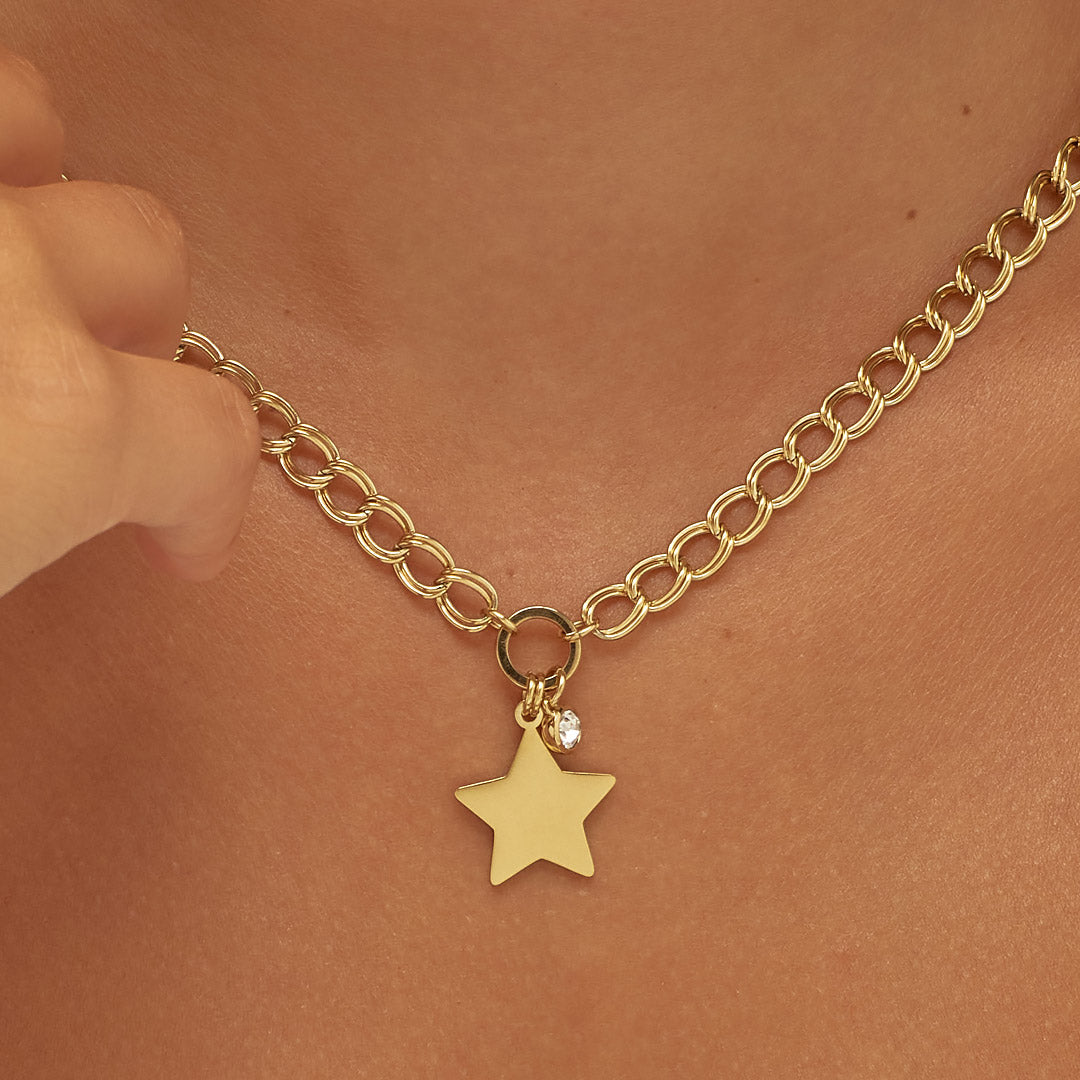 Collana S'agapò Donna MY LOVE Stella Gold