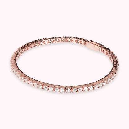 Bracciale Bronzallure donna Tennis Rosè con cubic zirconia