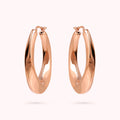Orecchini Bronzallure donna Cerchi ritorti