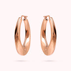 Orecchini Bronzallure donna Cerchi ritorti