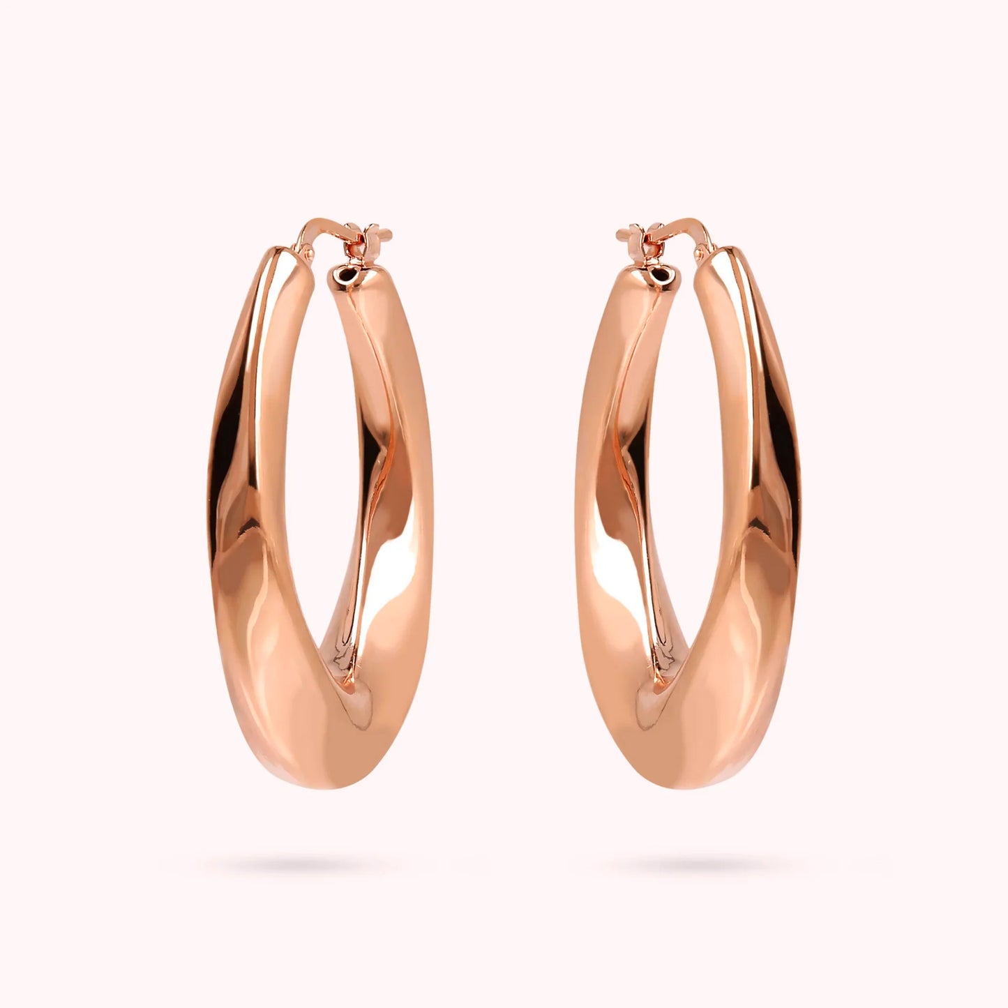 Orecchini Bronzallure donna Cerchi ritorti