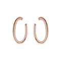 Orecchini pendenti Bronzallure Ovali con Cubic Zirconia