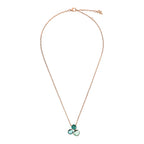 Collana Bronzallure Pendente Trilogy in Prisma Gem Taglio Mosaico