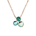 Collana Bronzallure Pendente Trilogy in Prisma Gem Taglio Mosaico