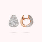 Orecchini Bronzallure donna Goccia in pavè di cubic zirconia