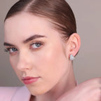 Orecchini Bronzallure donna Goccia in pavè di cubic zirconia