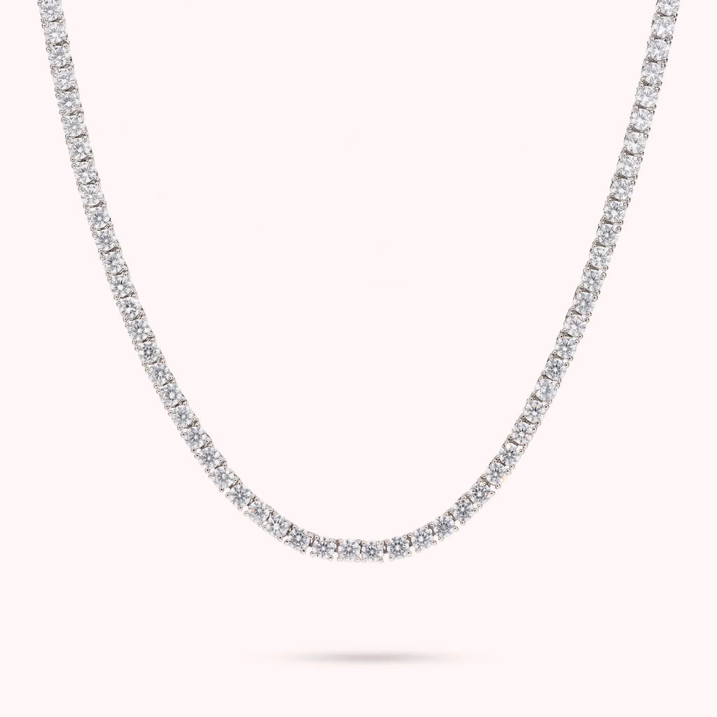 Collana Bronzallure donna Tennis con cubic zirconia tonde
