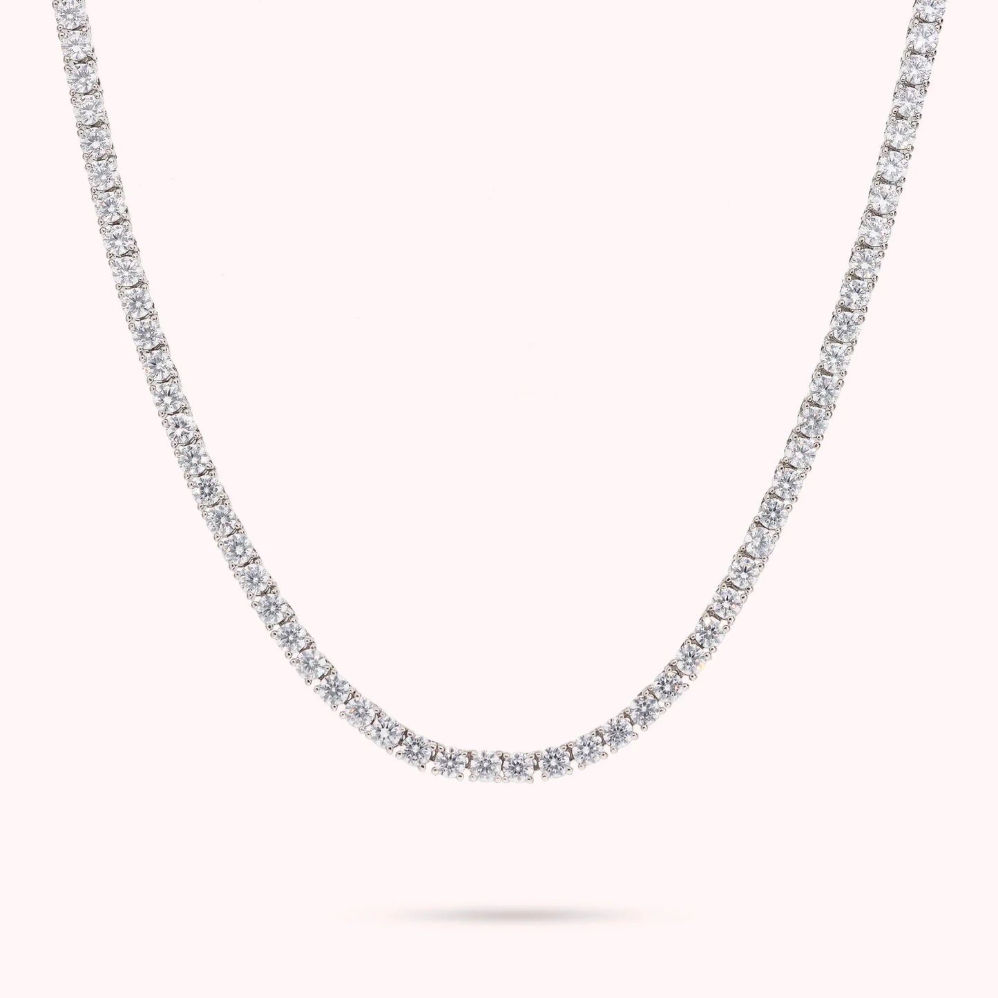 Collana Bronzallure donna Tennis con cubic zirconia tonde