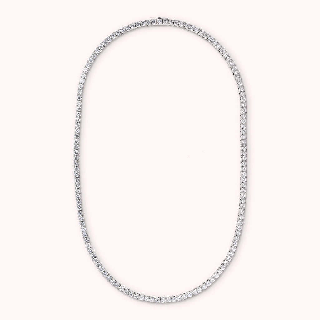 Collana Bronzallure donna Tennis con cubic zirconia tonde