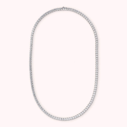 Collana Bronzallure donna Tennis con cubic zirconia tonde