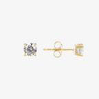 Orecchini a lobo Milor donna Punto Luce in Cubic Zirconia con Griffe Oro 375