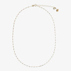 Collana Milor donna Girocollo Oro 375 con Microbead Tricolori Diamantate