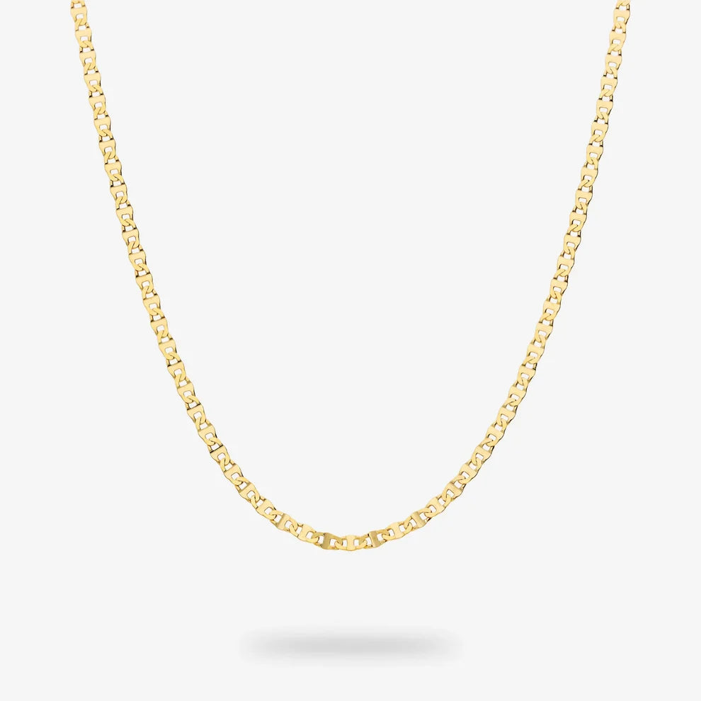 Collana Milor donna Maglia Geometrica Oro 375
