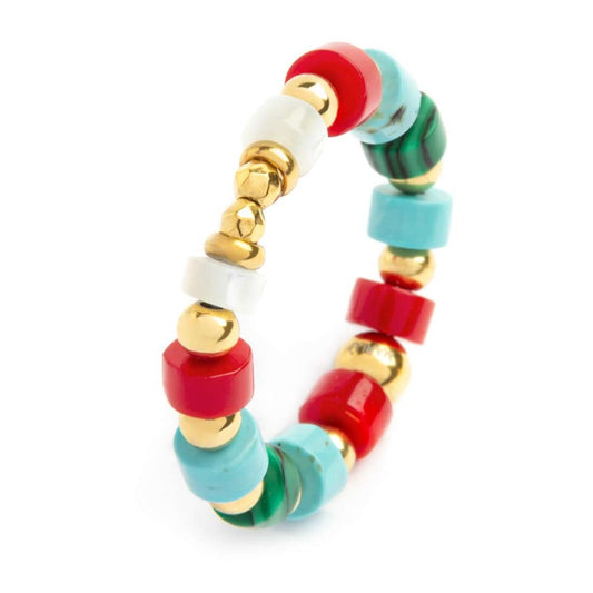 Anello Marlù donna Pietre multicolor gold