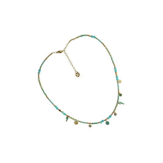 Collana Anartxy donna Verde acqua