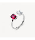 Anello argento Fancy passion ruby