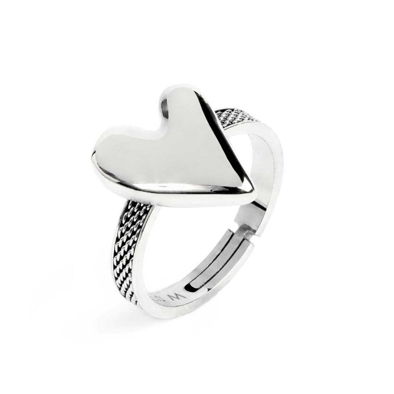 Anello Marlù Cuoricino bombato