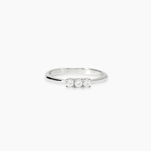 Anello Mabina donna Diamante Lab Grown Trilogy 0,06ct.