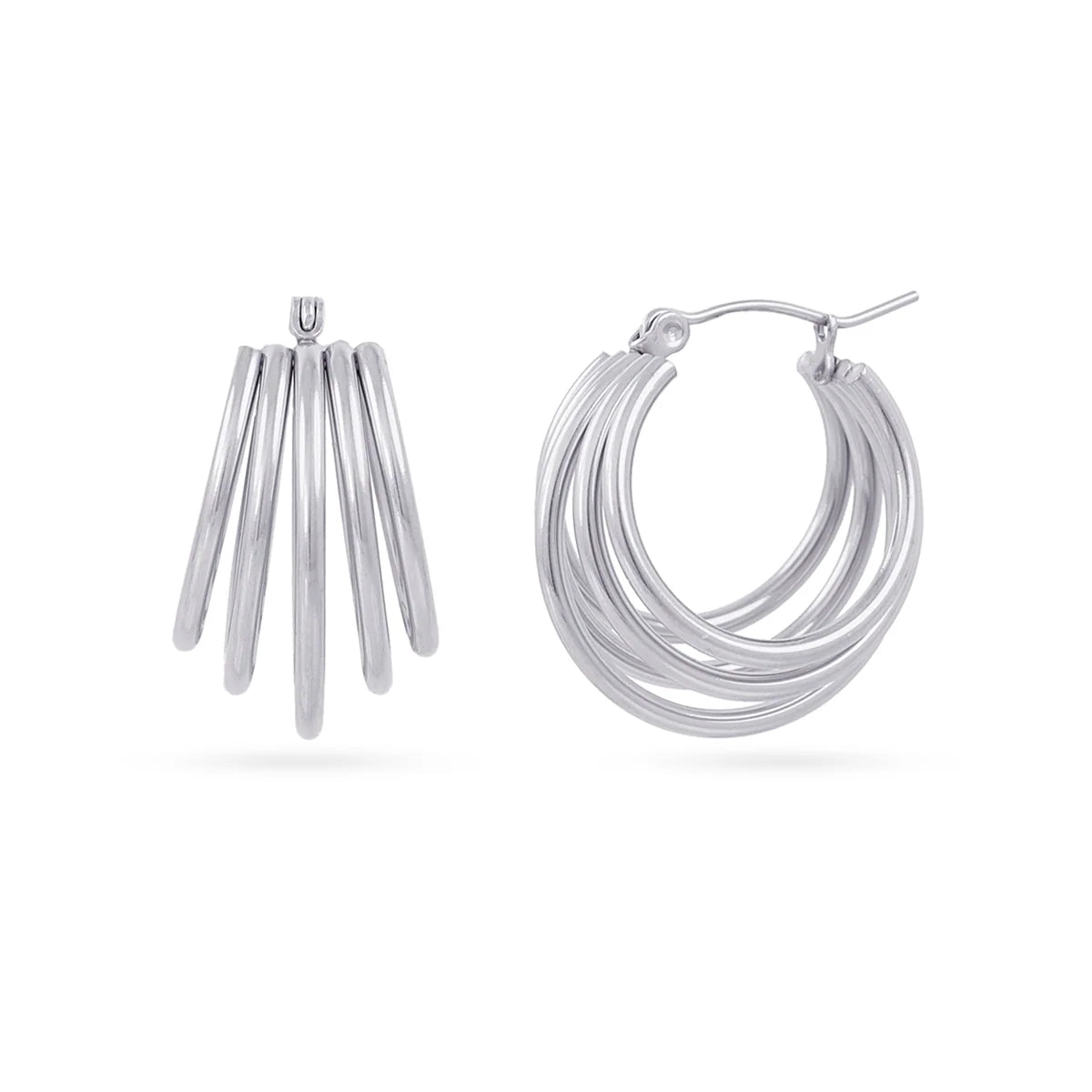 Orecchini Anartxy donna Essential Cerchio multifilo
