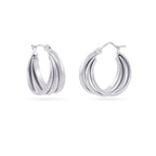 Orecchini Anartxy donna Essentials Cerchio corda grande